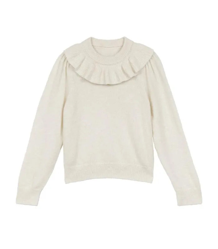 AZARIA SWEATER Ivory Shop DEN Knitwear