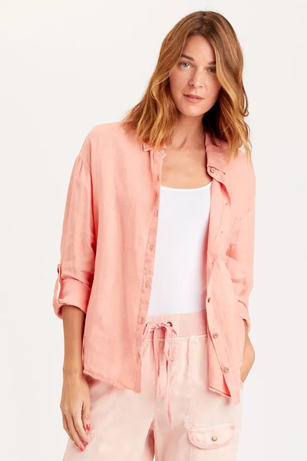 Babin Star ButtonUp Tambourine Pigment Clothing XCVI ShirtsBlouses