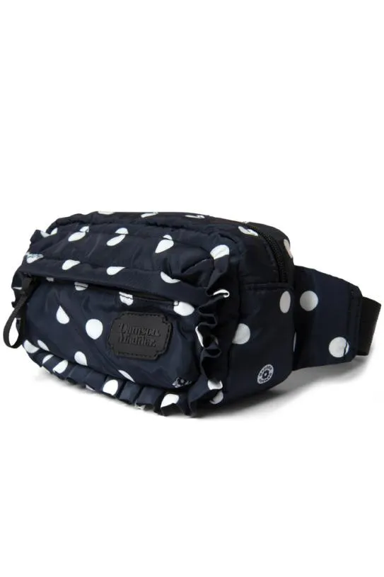 Bags Accessories Damson Madder Printed Spot Frill Front Cross Body Bag