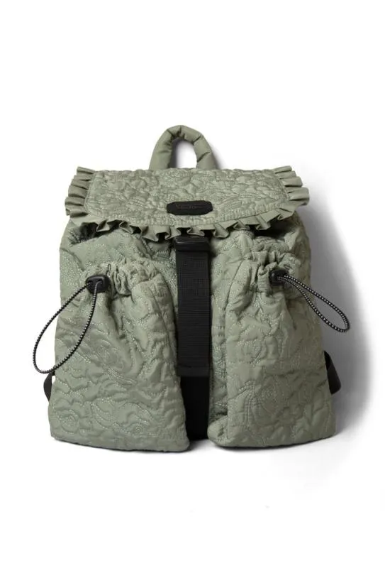 Bags Accessories Damson Madder Rose Quilted Backpack Khaki