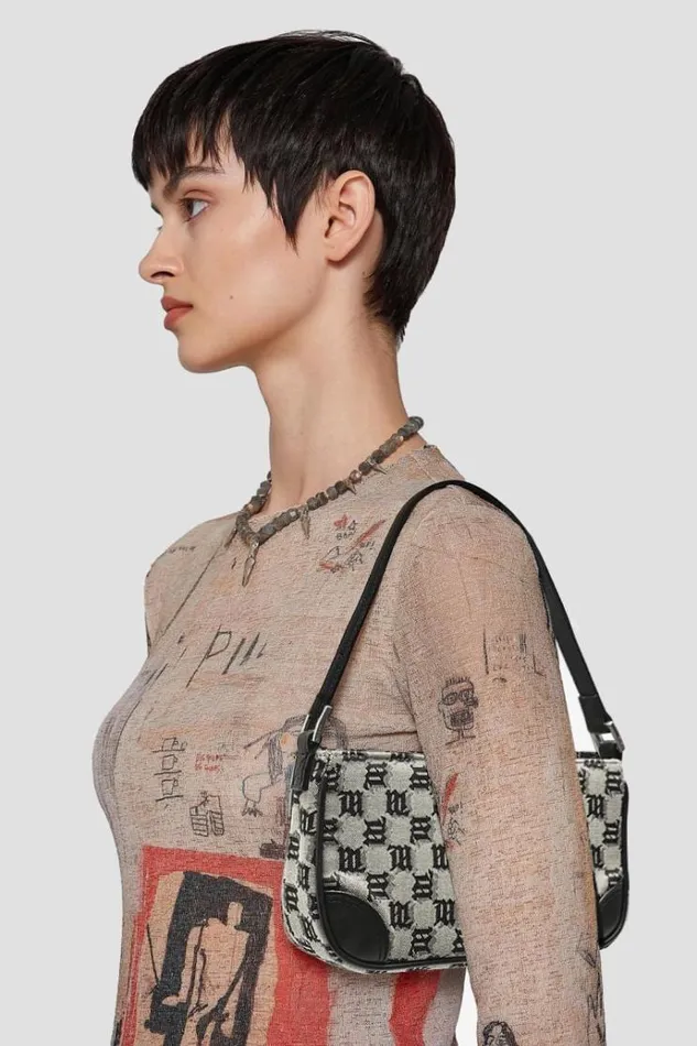 Bags Women MISBHV Jacquard Monogram 90039s Bag Mini Multicolor