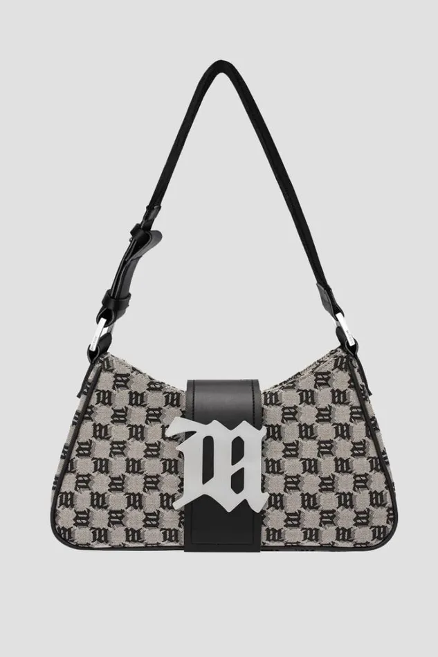 Bags Women MISBHV Jacquard Monogram Shoulder Bag Medium Multicolor