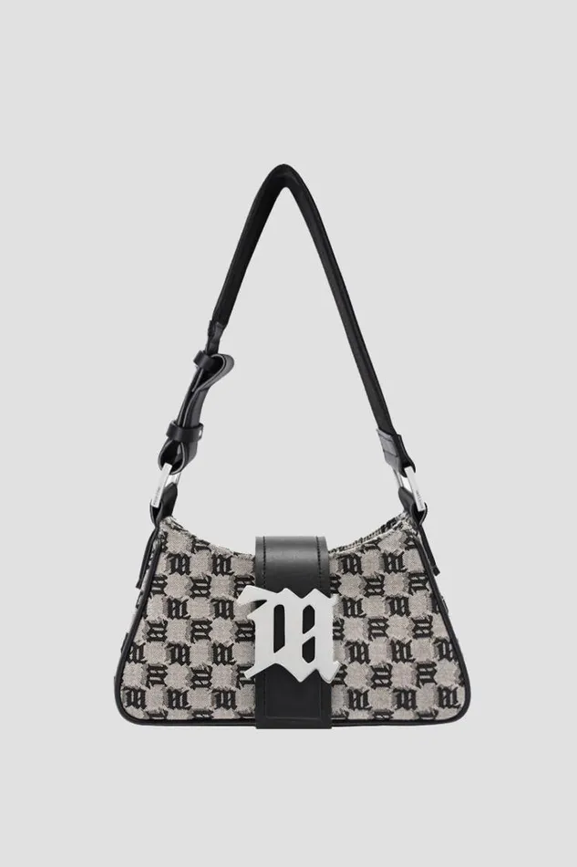 Bags Women MISBHV Jacquard Monogram Shoulder Bag Small Multicolor
