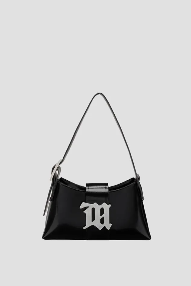 Bags Women MISBHV Leather Shoulder Bag Mini Black
