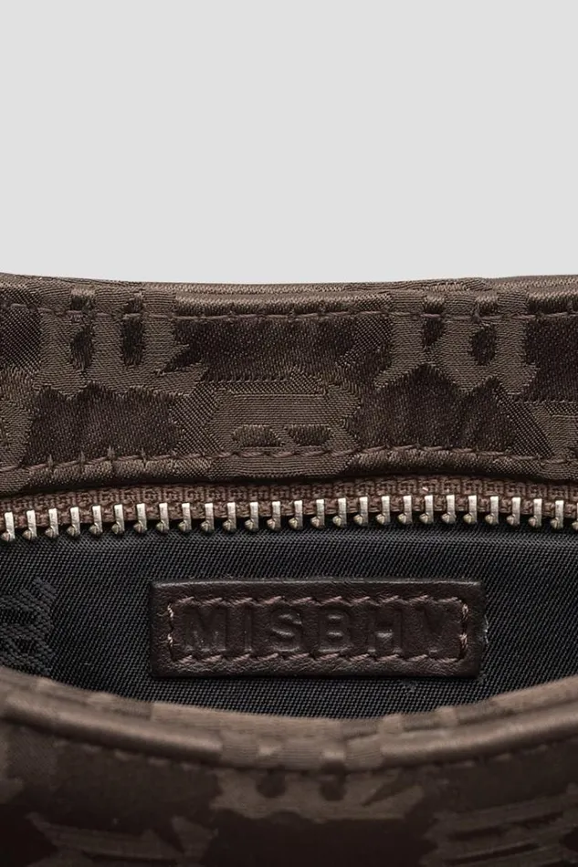 Bags Women MISBHV Nylon Monogram Shoulder Bag Brown