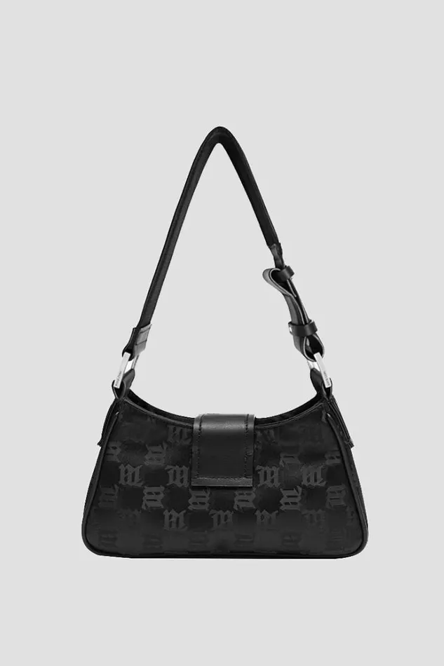 Bags Women MISBHV Nylon Monogram Shoulder Bag Small Black