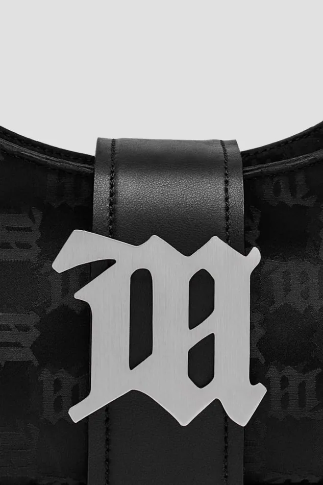 Bags Women MISBHV Nylon Monogram Shoulder Bag Small Black