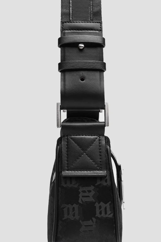 Bags Women MISBHV Nylon Monogram Shoulder Bag Small Black