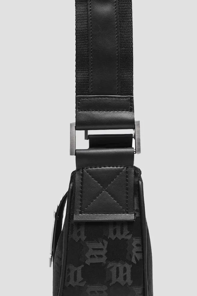 Bags Women MISBHV Nylon Monogram Shoulder Bag Small Black