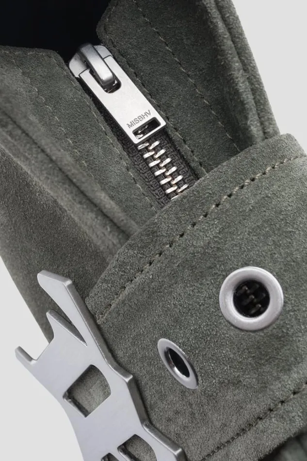 Bags Women MISBHV Suede Shoulder Bag Small Moss