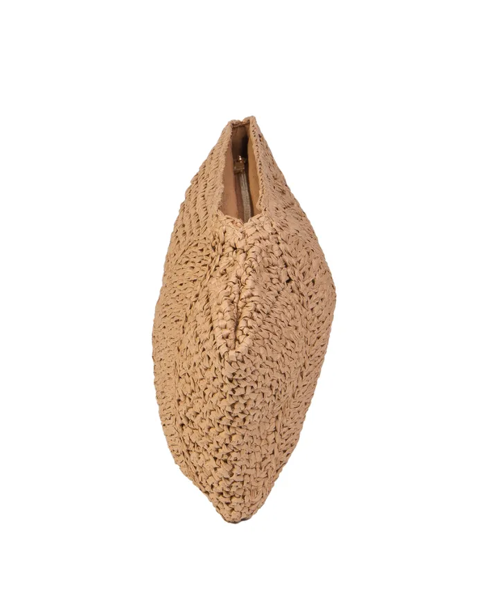 Bags Women ViX Paula Hermanny Straw Clutch 8211 Natural