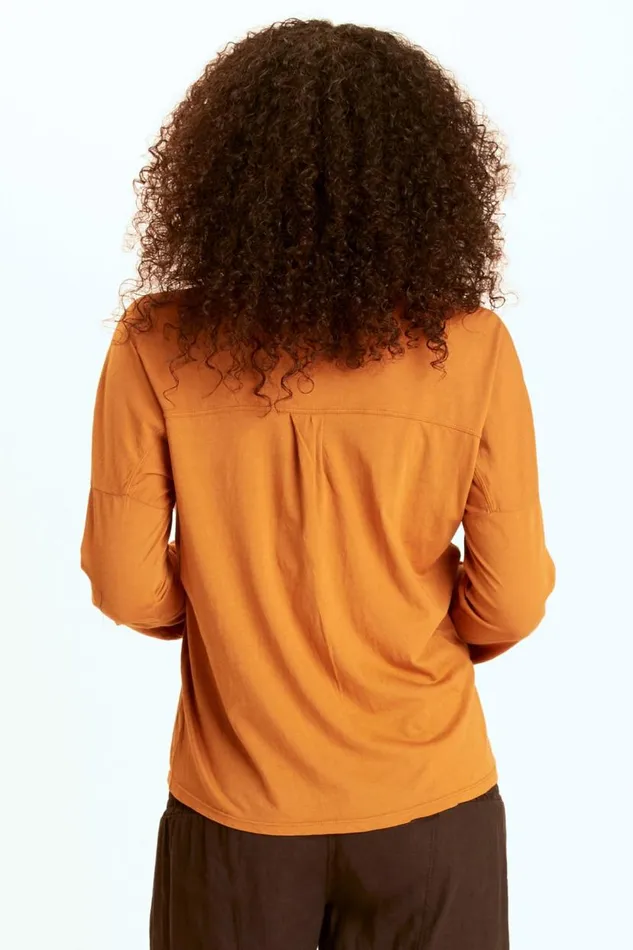 Bale VNeck Top Golden Topaz Clothing XCVI ShirtsBlouses