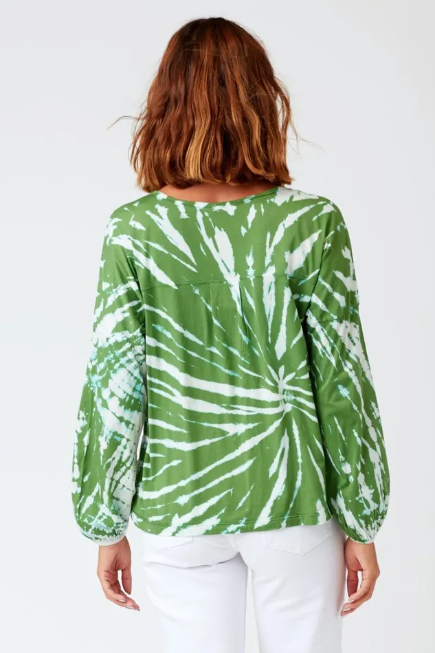 Bale VNeck Top Radial Wash Elm Clothing XCVI ShirtsBlouses