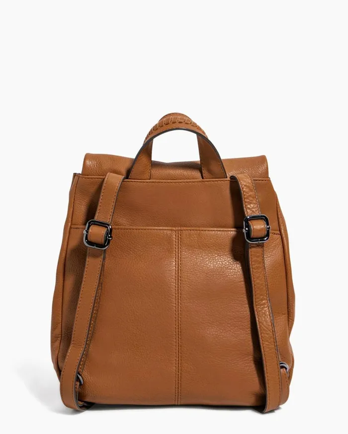 Bali Backpack Chestnut Brown With Gunmetal Women Aimee Kestenberg Backpacks