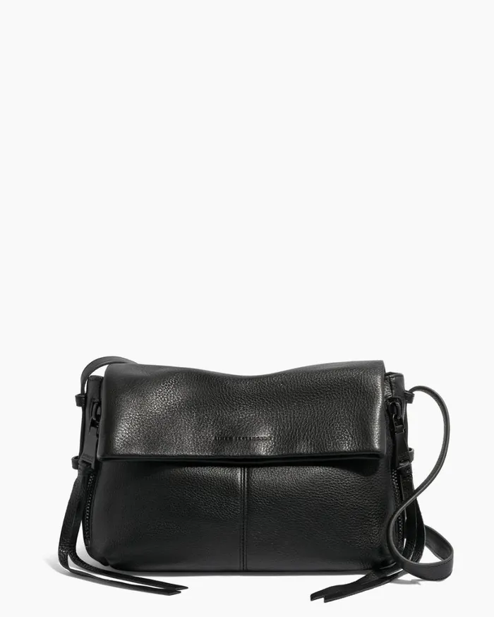 Bali Crossbody Black With Shiny Black Women Aimee Kestenberg Crossbody Bags