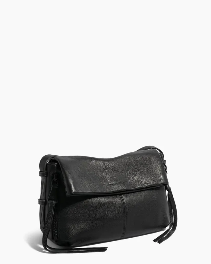 Bali Crossbody Black With Shiny Black Women Aimee Kestenberg Crossbody Bags