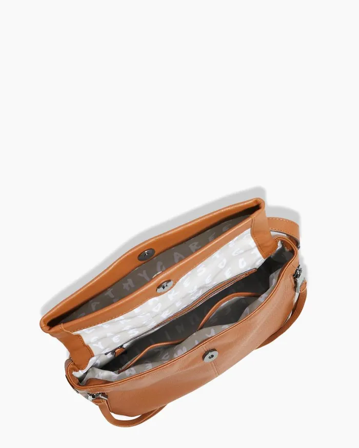Bali Crossbody Chestnut With Gunmetal Women Aimee Kestenberg Crossbody Bags