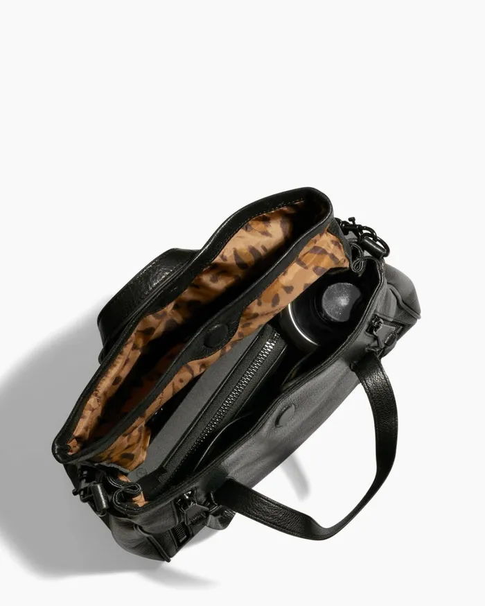 Bali Double Entry Satchel Black Vintage Women Aimee Kestenberg Satchels