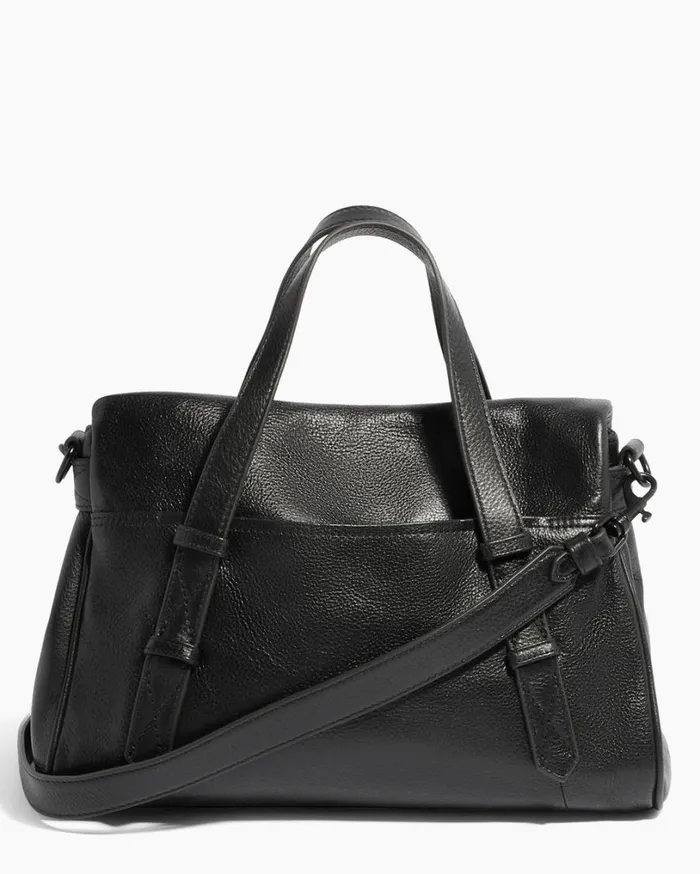 Bali Double Entry Satchel Black Vintage Women Aimee Kestenberg Satchels