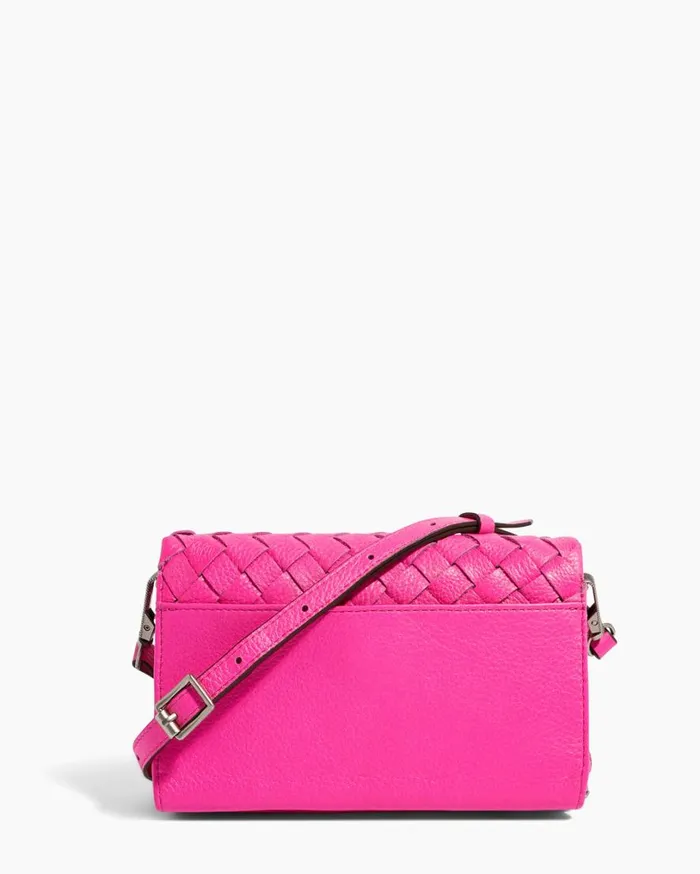 Bali Wallet Crossbody Hot Pink Woven Women Aimee Kestenberg Crossbody Bags