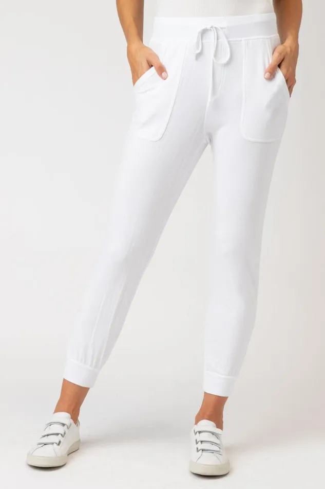 Barrington Jogger White Clothing XCVI Pants