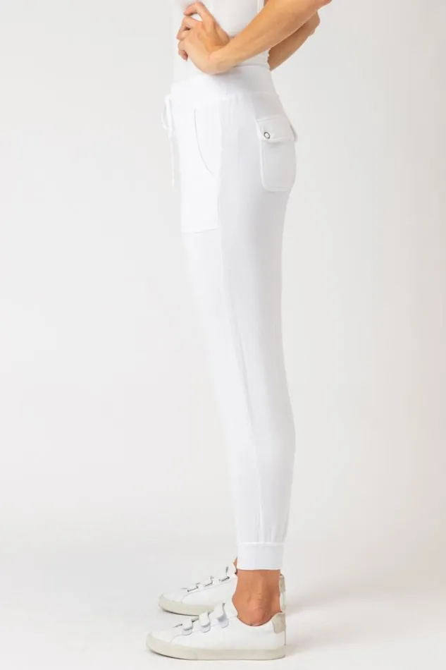 Barrington Jogger White Clothing XCVI Pants