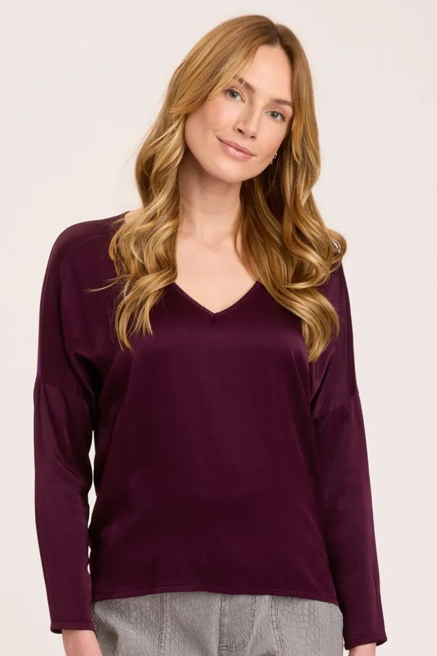 Bauer VNeck Top Mesmeric Clothing XCVI ShirtsBlouses