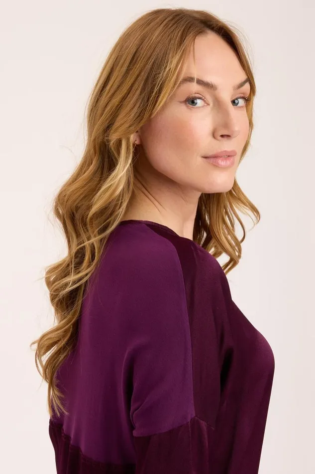 Bauer VNeck Top Mesmeric Clothing XCVI ShirtsBlouses