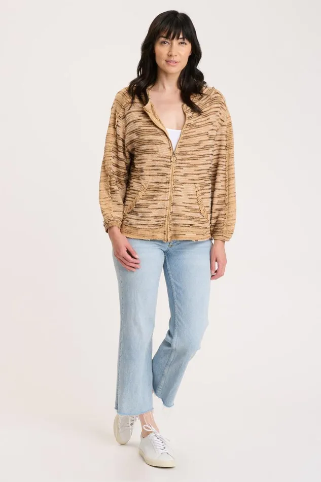 Beckett Hoodie Warm Butterscotch Clothing XCVI Sweatshirts