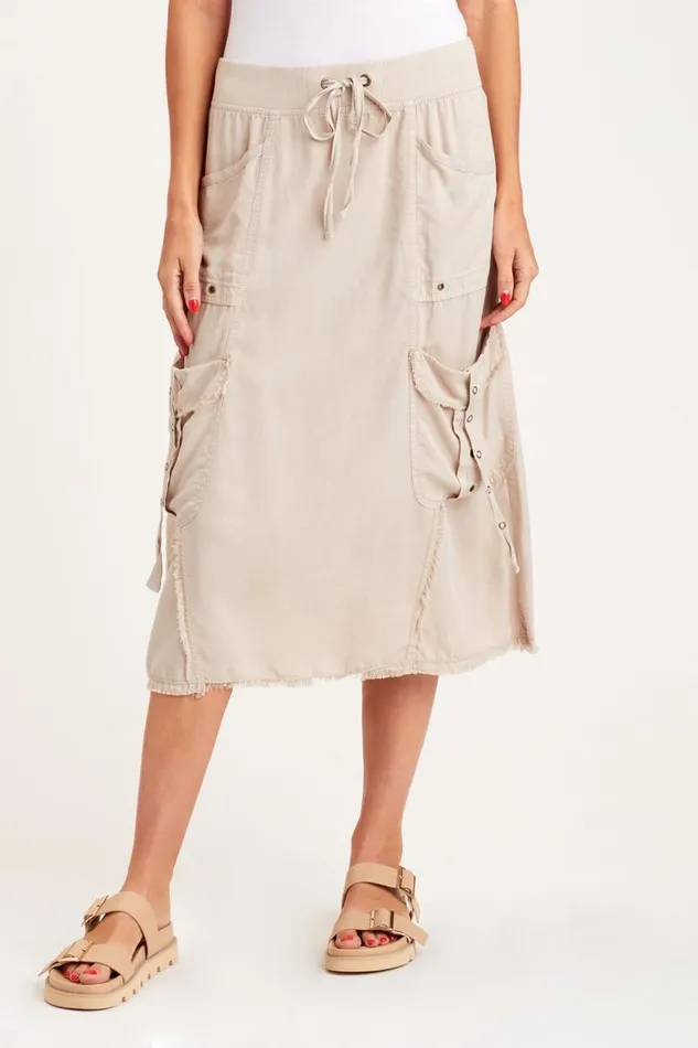 Bellamy Skirt Cremini Clothing XCVI Skirts
