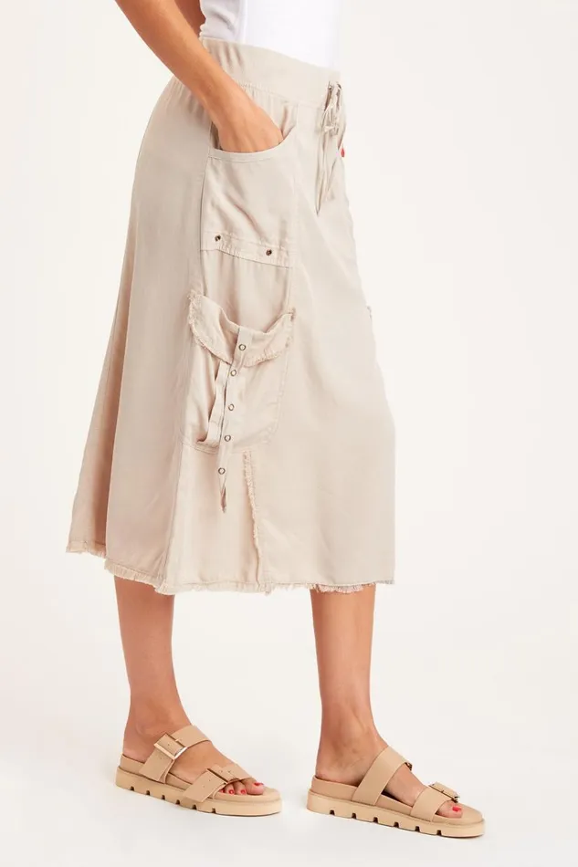 Bellamy Skirt Cremini Clothing XCVI Skirts