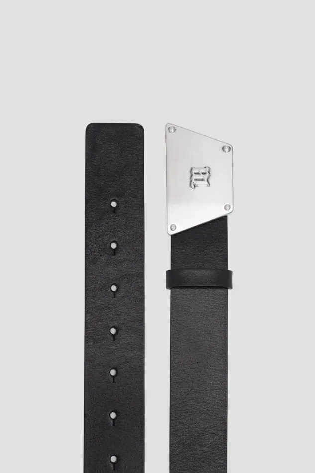 Belts WomenMen MISBHV 2024 Buckle Belt Black