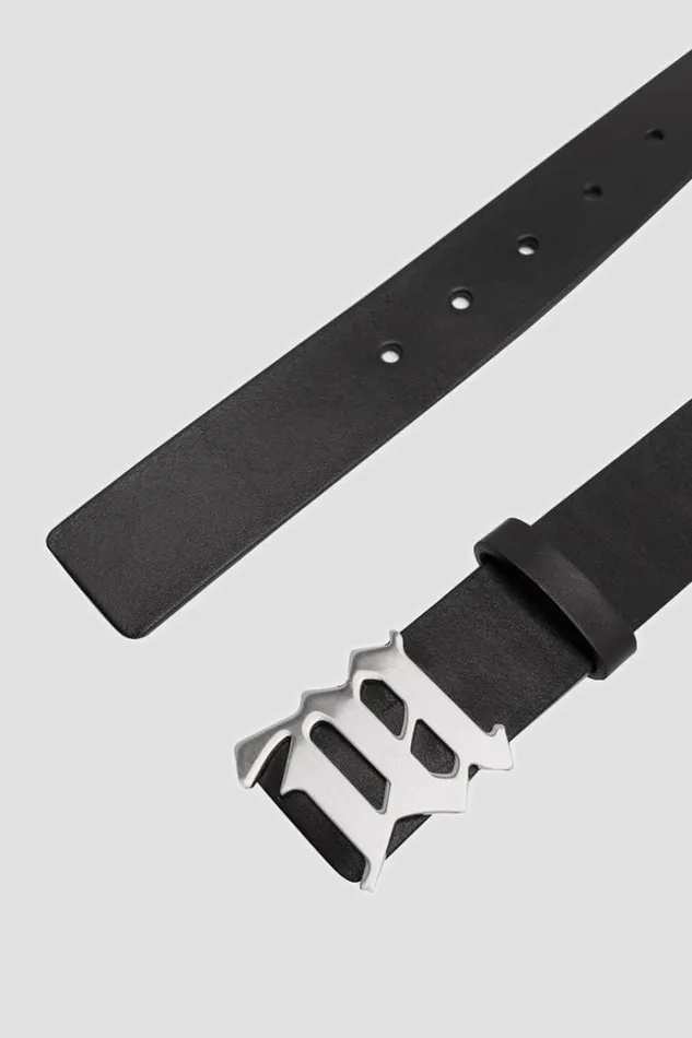 Belts WomenMen MISBHV Gothic M Belt Black