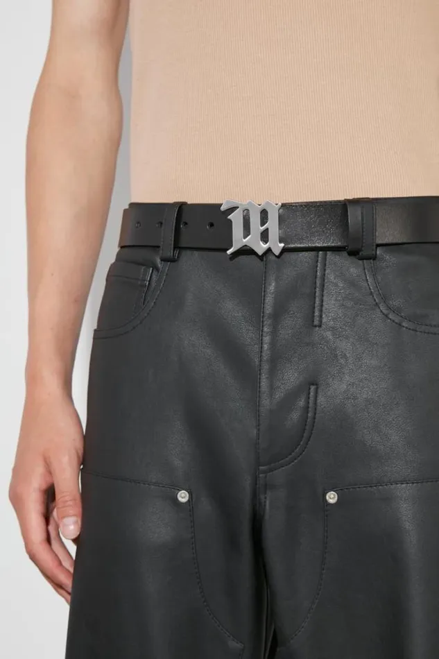 Belts WomenMen MISBHV Gothic M Belt Black