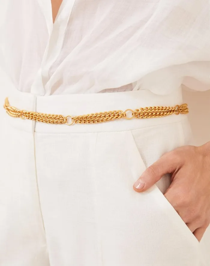 Belts Women ViX Paula Hermanny Baska Belt 8211 Gold