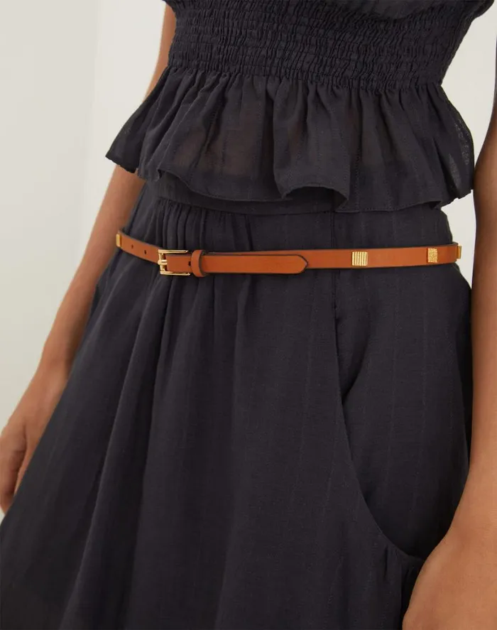 Belts Women ViX Paula Hermanny Jade Petit Belt 8211 Caramel