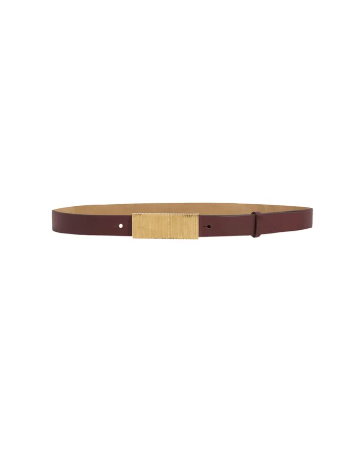 Belts Women ViX Paula Hermanny Luna Belt 8211 Wine