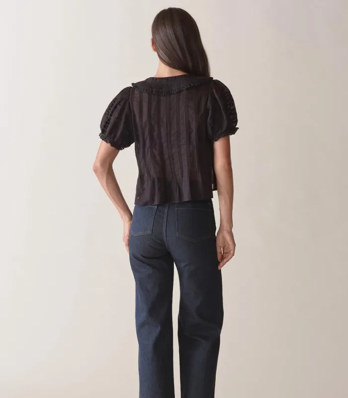 BERNADINE TOP Black Shop DEN Tops