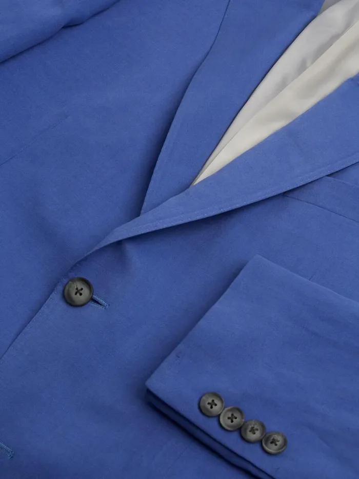 Blazers and Jackets Mens Paul Stuart Cornflower Blue Summer Jacket Cornflower Blue