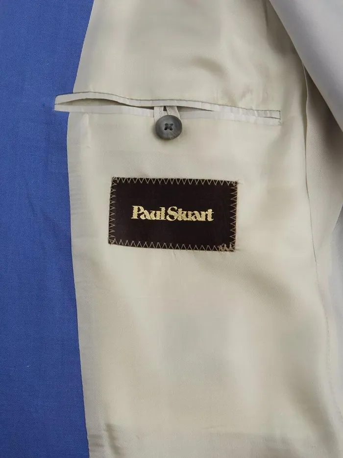 Blazers and Jackets Mens Paul Stuart Cornflower Blue Summer Jacket Cornflower Blue