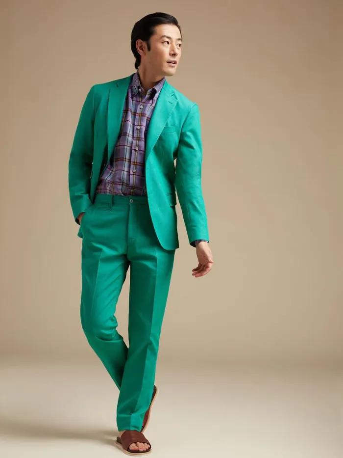 Blazers and Jackets Mens Paul Stuart Cotton Denim Jacket Green Blazers and Jackets Mens Paul Stuart Cotton Denim Jacket Green