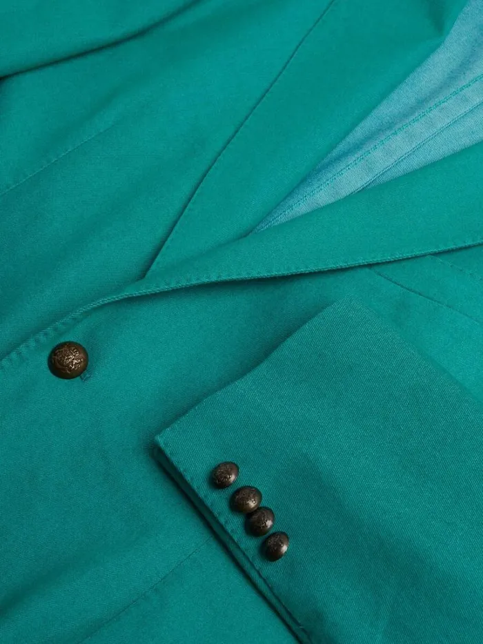 Blazers and Jackets Mens Paul Stuart Cotton Denim Jacket Green Blazers and Jackets Mens Paul Stuart Cotton Denim Jacket Green