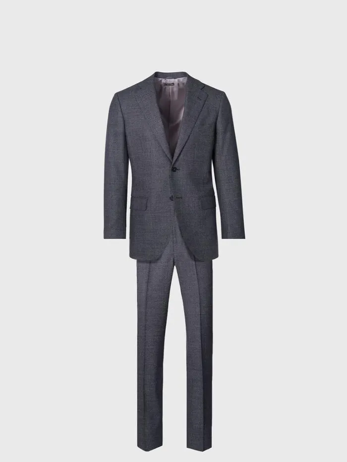 Blazers and Jackets Mens Paul Stuart Heather Nailhead Wool Andrew Suit Charcoal Blazers and Jackets Mens Paul Stuart Heather Nailhead Wool Andrew Suit Charcoal
