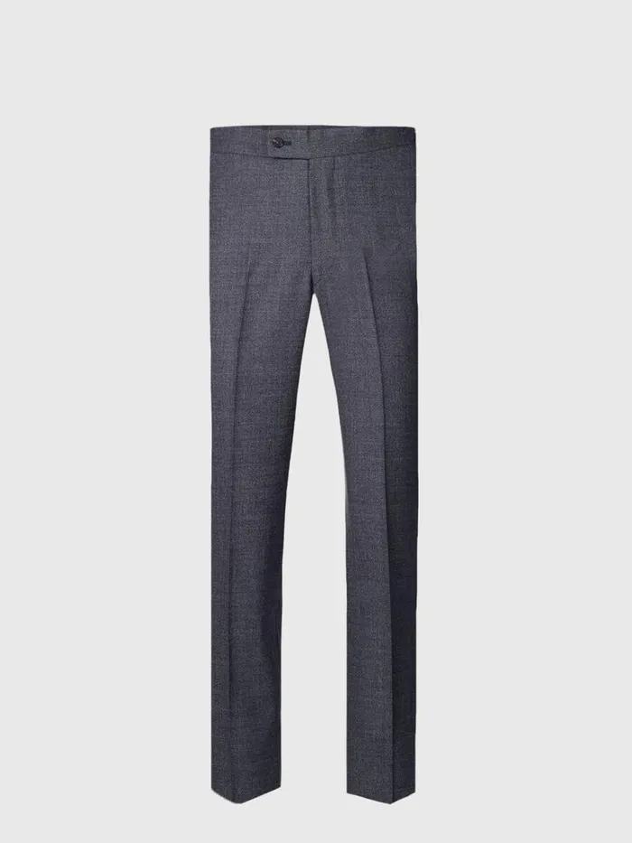 Blazers and Jackets Mens Paul Stuart Heather Nailhead Wool Andrew Suit Charcoal