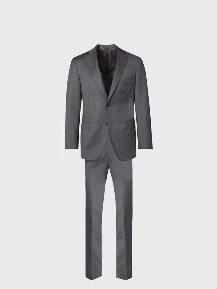 Blazers and Jackets Mens Paul Stuart Loro Piana Wool Paul Suit Grey