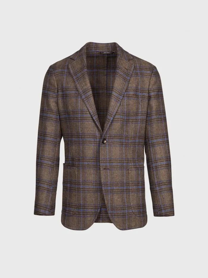 Blazers and Jackets Mens Paul Stuart Plaid Wool Soft Constructed Jacket Light Bluemink Blazers and Jackets Mens Paul Stuart Plaid Wool Soft Constructed Jacket Light Bluemink