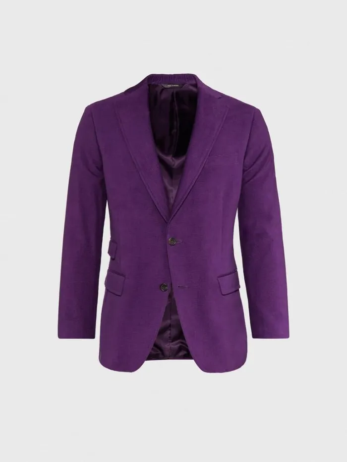 Blazers and Jackets Mens Paul Stuart Plum Corduroy Sport Jacket Plum