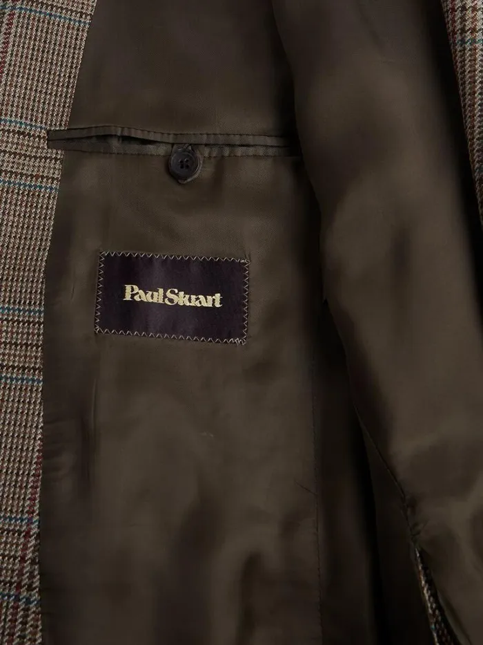 Blazers and Jackets Mens Paul Stuart Sage Plaid Silk Blazer Sage Blazers and Jackets Mens Paul Stuart Sage Plaid Silk Blazer Sage