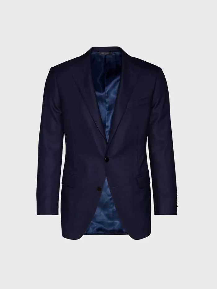 Blazers and Jackets Mens Paul Stuart Super 150s Wool Phillip Blazer Navy