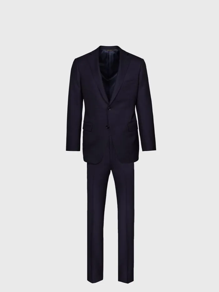 Blazers and Jackets Mens Paul Stuart Super 160s Wool Paul Suit Navy